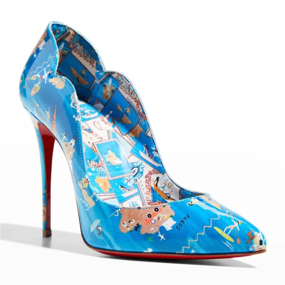 COPY - Christian Louboutin Hot Chick 100 Patent Pump